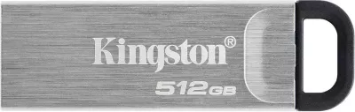 USB Kingston DataTraveler Kyson 512GB, USB Type-A, 3.2 Gen 1, Argjendtë