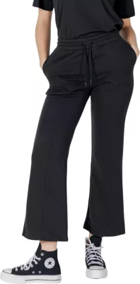 Pantallona sportive për femra Converse Star Chevron Open Hem Pant 10028418-A03, të zeza [Madhësia: L]