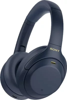 Kufje Sony WH-1000XM4, Wireless, Bluetooth, të kaltërta