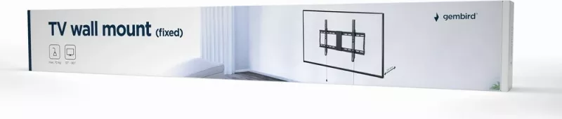 Mbajtëse TV Gembird WM-80F-01, 2.03 m (80") e zezë