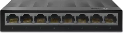 Switch TP-Link, 8 porte, 10/100/1000 MB/s, i zi