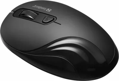 Maus pa kabllo Sandberg 631-03, 2.4 GHz, 1600 DPI, me USB-A receiver, i zi