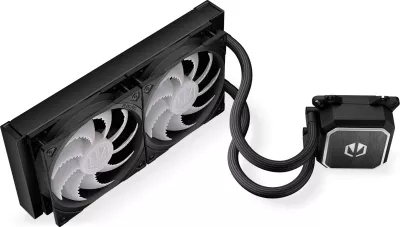Ftohësi i Lëngshëm për Procesorin ENDORFY Navis F240 ARGB, 24 cm, i Zi