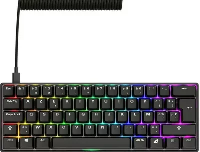 Tastierë gaming Sharkoon Skiller SGK50S4 Gen2, PBT, RGB, DE