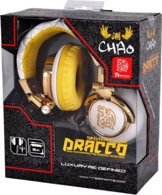 Kufje Thermaltake TteSPORTS DRACCO Signature, 3.5mm, të bardha