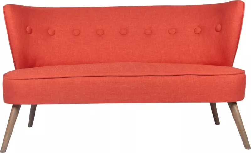 Divan dy vendësh Atelier del Sofa, ngjyrë e kuqe qeramike Bienville