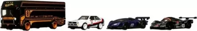 Set vetura lodër Hot Wheels Premium GMH39, 4 copë