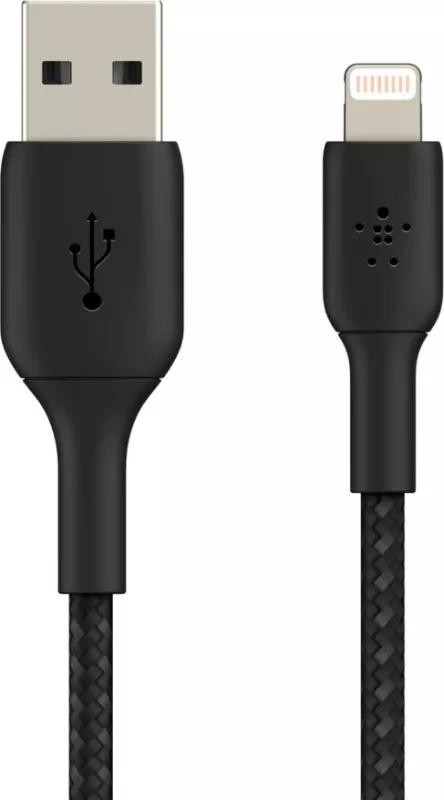 Kabllo Belkin CAA002BT1MBK, 1 m, Lightning, USB A, Ngjyrë e zezë