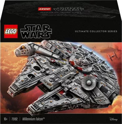 Set ndërtimi LEGO Star Wars Millennium Falcon 75192, 7541 copa, 13.6 kg