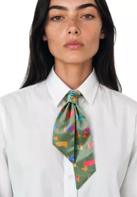 Shami (foulard) për femra I am Floreale FOULARD, e gjelbër sage