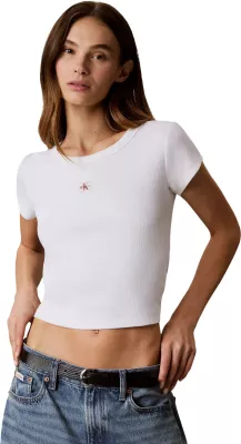 Maicë për femra Calvin Klein Jeans LV047C200G, e bardhë [Madhësia: M]