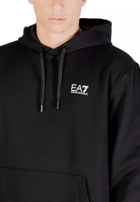 Duks me kapuç EA7 7M000570 AF10377 për meshkuj, zi-bardh [Madhësia: XXL]