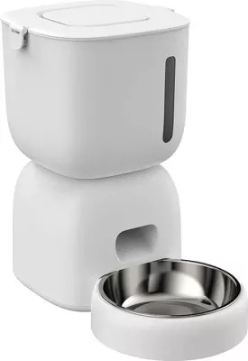 Shpërndarës automatik ushqimi për kafshë Petwant F14-L(BAS) Wifi, 3L, i bardhë
