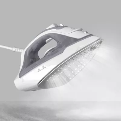 Hekur Tefal Virtuo 30 FV2C43E0 2000 W pllakë qeramike, avull dhe i thatë Gri/Bardhë