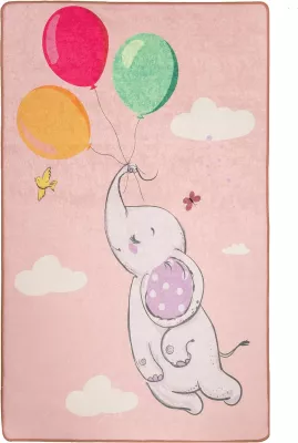 Qilim Hypnose Balloons, rozë, 140x190cm