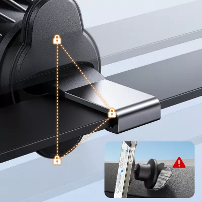 Mbështjellës magnetik për makinë Joyroom JR-ZS406, për ventilator, i zi