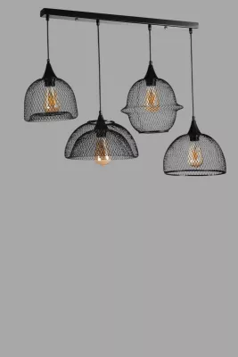 Llambë tavani Opviq, 9077-3, metal i zi