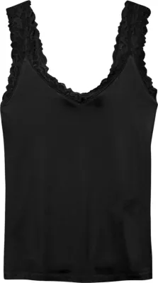Maicë pa mëngë për femra Vero Moda VMROSA SL Top 10287348, e zezë [Madhësia: L]