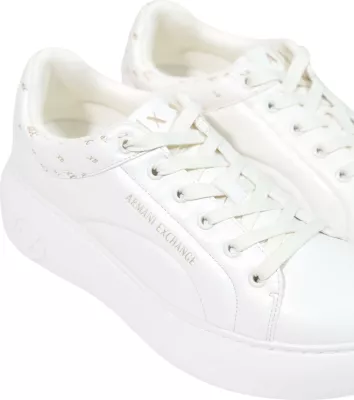 Atlete për femra Armani Exchange XW003064 AF17570, të bardha me ari [Madhësia: 36]