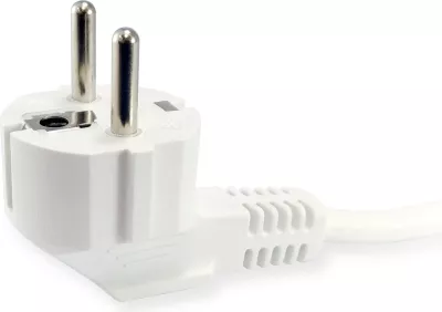 Shtrirës rryme EQUIP 245554, 5 dalje, 2 USB, 1.8m, bardhë