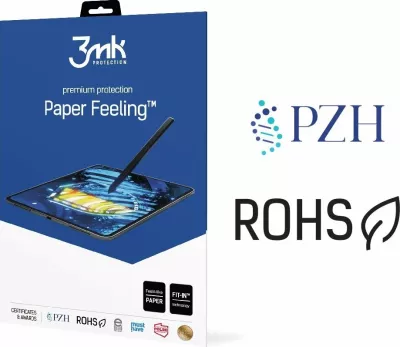 Film mbrojtës 3MK Paper Feeling për Apple iPad Air 11" (6th gen 2024), 2 copë, transparent