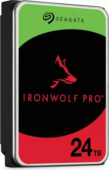 HDD Seagate IronWolf Pro ST24000NT002, 24 TB, 7200 RPM, 512 MB, 3.5", Serial ATA III