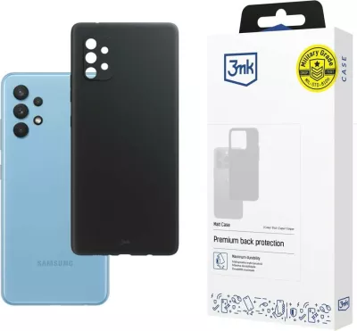 Mbështjellës 3mk Matt Case për Samsung Galaxy A33 5G, i zi