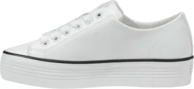 Atlete për femra Calvin Klein Jeans BOLD VULC FLATF LOW YW0YW01633, të zeza/bardha [Madhësia: 40]