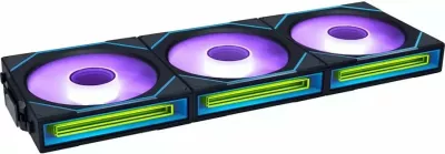 Ventilator PC Lian Li UNI FAN SL-INF120 ARGB Wireless 120mm PWM, i zi, set 3 copë