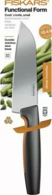 Thikë kuzhine Fiskars Functional Form Chef 12 cm (1057541), e zezë