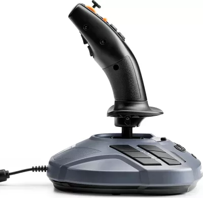 Joystick gaming Thrustmaster SimTask FarmStick për PC, e zezë/gri