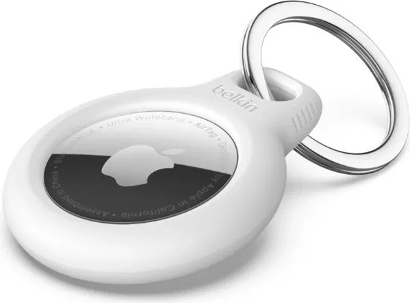 Mbështjellës Belkin F8W973btWHT, AirTag, i bardhë, rezistent ndaj gërvishtjeve