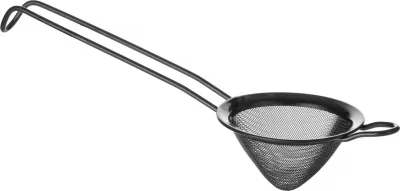 sitë konike bar, Bar Up, çelik inox PVD, Ø75x220 mm, e zezë