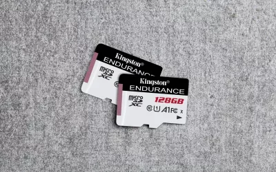 Kartë microSD Kingston's High Endurance, 128 GB, C10 UHS-l