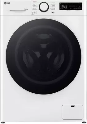 Lavatrice-tharëse LG F4DR510S0W 10/6 kg 1400 rpm me avull, AI DD, TurboWash360°