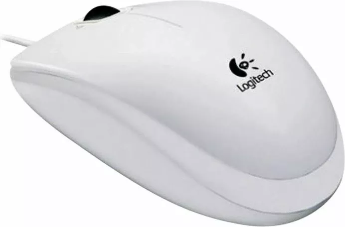 Maus Logitech B100, optik, USB, 800 dpi, e bardhë thumbnail 2
