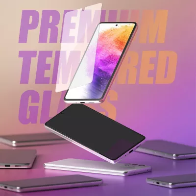 Mbrojtës ekrani tempered glass Ringke Invisible Defender ID Glass 2.5D 0.33mm për Samsung Galaxy A73 5G