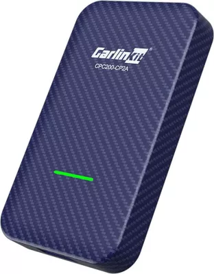 Adapter wireless Carlinkit CPC200-CP2A për Apple CarPlay/Android Auto, Blu