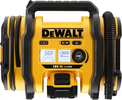 Kompresor ajri DeWALT DCC018N, 11 bar, 2.5 kg, zi-verdhë