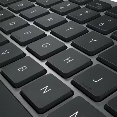 Set tastierë dhe maus DELL, wireless 2.4GHz, QWERTY, titan gri