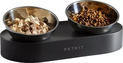 Tasa ushqimi për qen dhe mace Petkit Fresh Nano Metal, çelik inox, set 2 copë