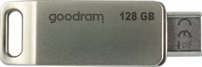USB Flash Drive Goodram ODA3, 128GB, USB 3.2, USB-A/USB-C, Argjend