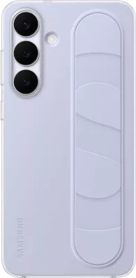 Mbështjellës Samsung Standing Grip Cover për Galaxy S25 FE, light blue