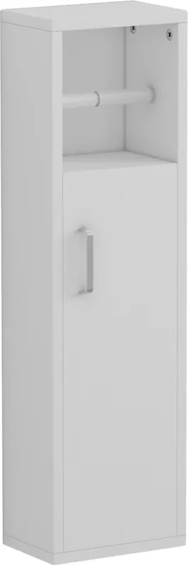 Kabinet për banjo DAMIEN FH9025.12 melaminë, ngjyrë e bardhë, 20x13x70Hcm