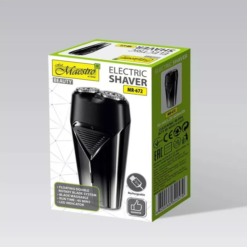 Makinë rroje Maestro MR-672, USB, e zezë