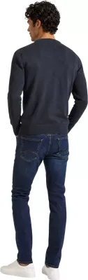 Xhemper për meshkuj Tommy Hilfiger PIMA ORG CTN CASHMERE MW0MW28046, i zi [Madhësia: L]