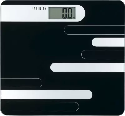 Libra elektronike Melissa 16690073, ekran LCD, xham, ngjyrë e zezë