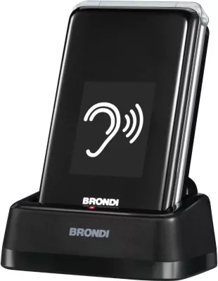 Celular Brondi Amico Super TV gunmetal grey