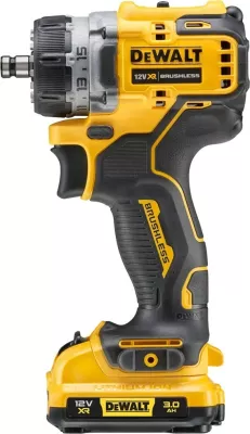 Makineri shpimi/vidash DeWalt DCD703L2T-QW, 12V, 3 Ah, 2 bateri, e verdhë