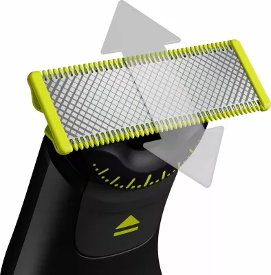 Makinë rroje Philips OneBlade Pro 360 QP6652/61, për fytyrë & trup, 120 min bateri, IPX7, gri, set me krehër preciz 20 gjatësive